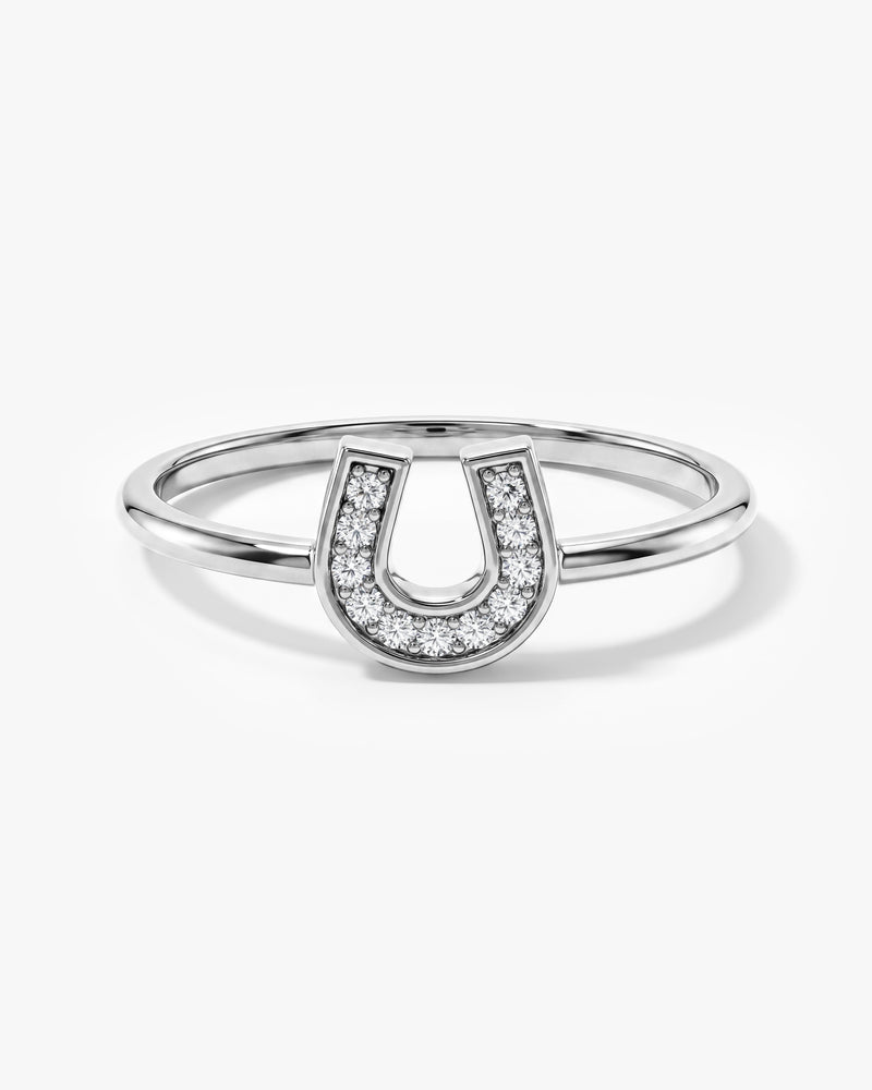 Ring mit Hufeisen
