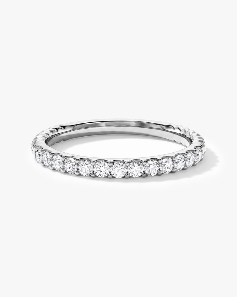 Gedrehter Pavé Ring