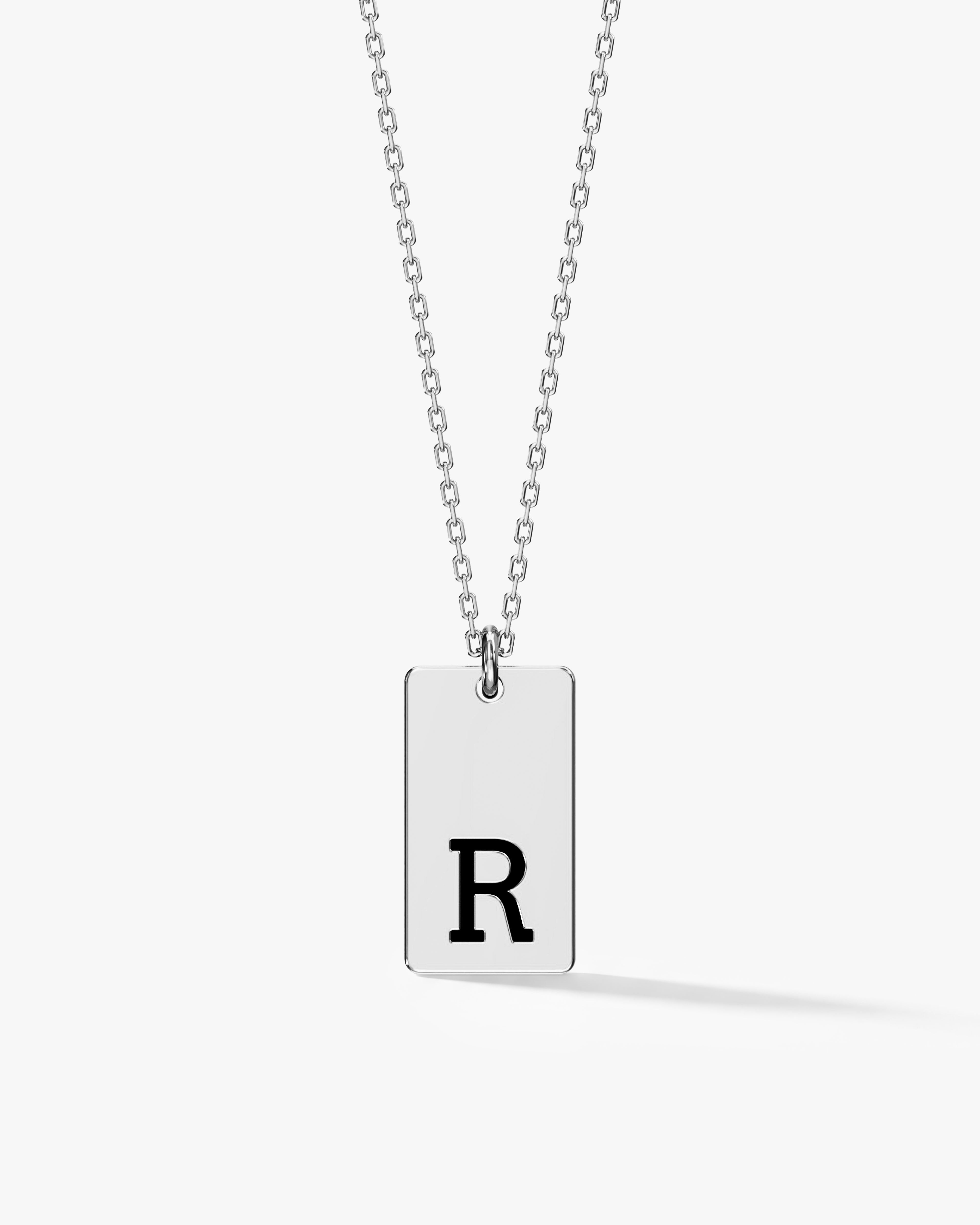 Buchstabe Tag Halskette