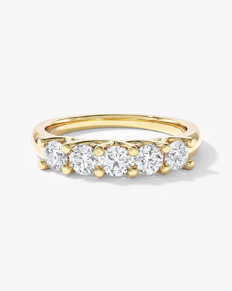 Trellis Fünf-Stein Jubiläumsring (1,00 CT TW)