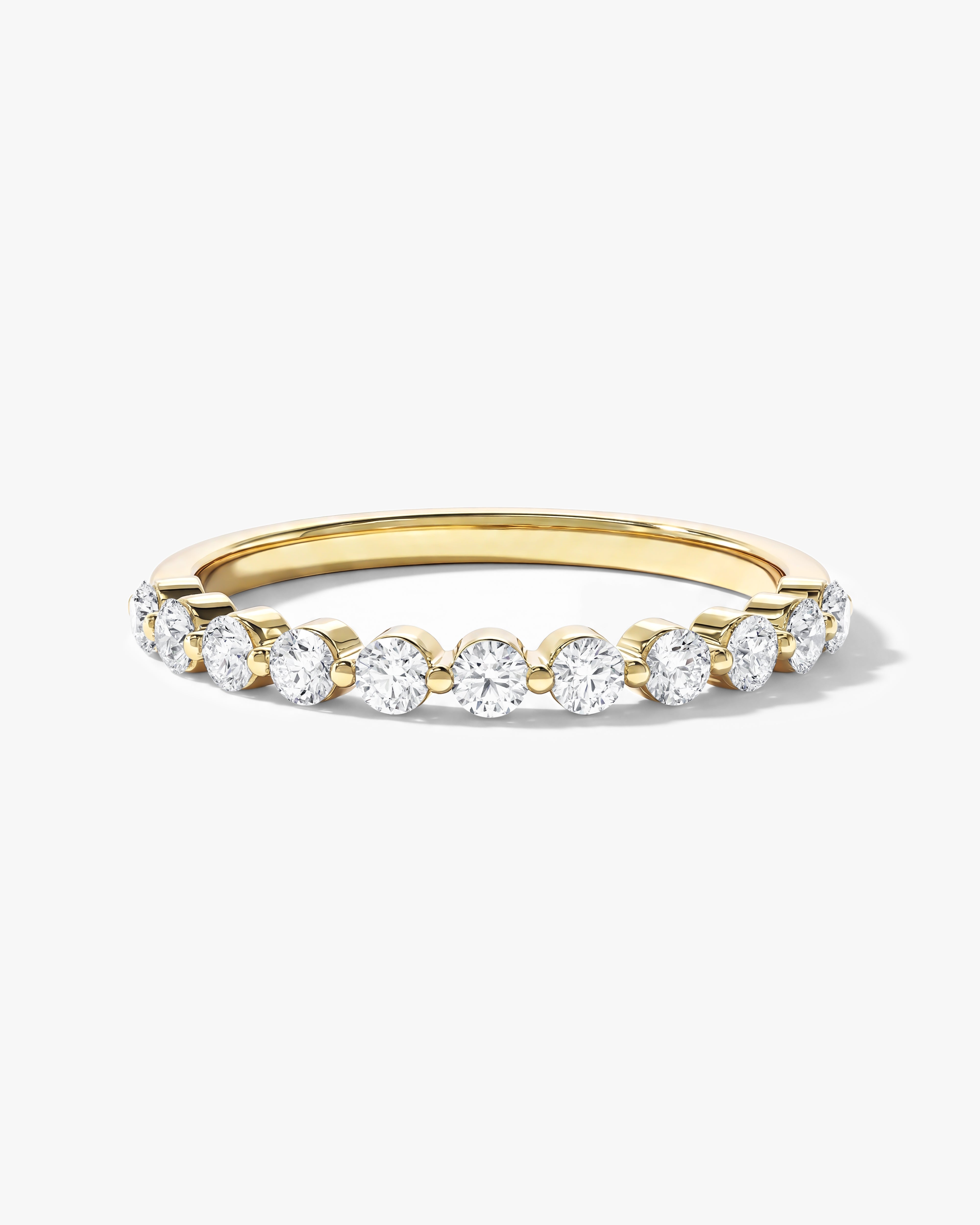 Elf-Stein-Jubiläumsring (0,33 CT TW)