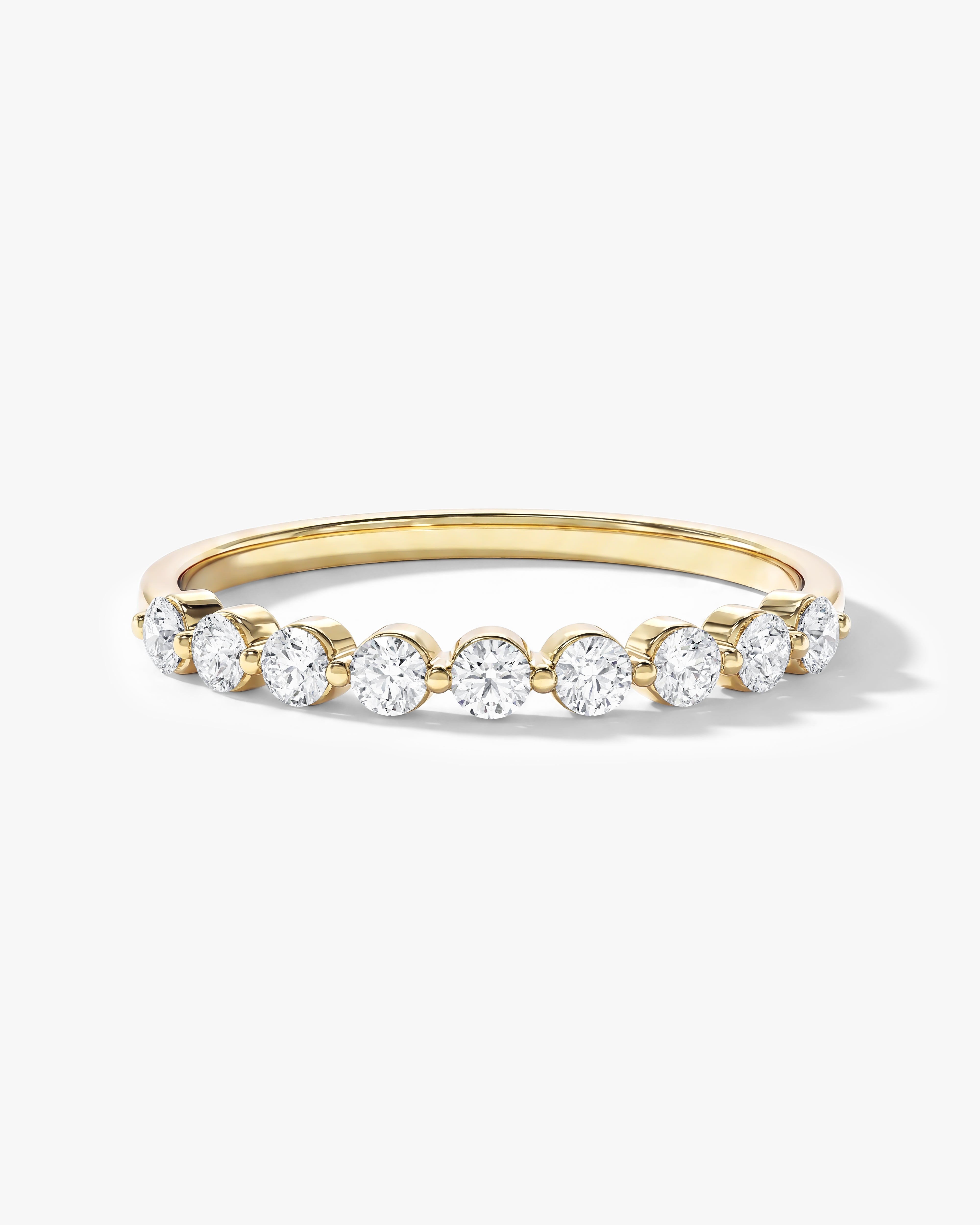 Neun-Stein Jubiläumsring (0,45 CT TW)