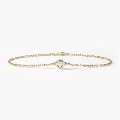 Bezel Set Bracelet