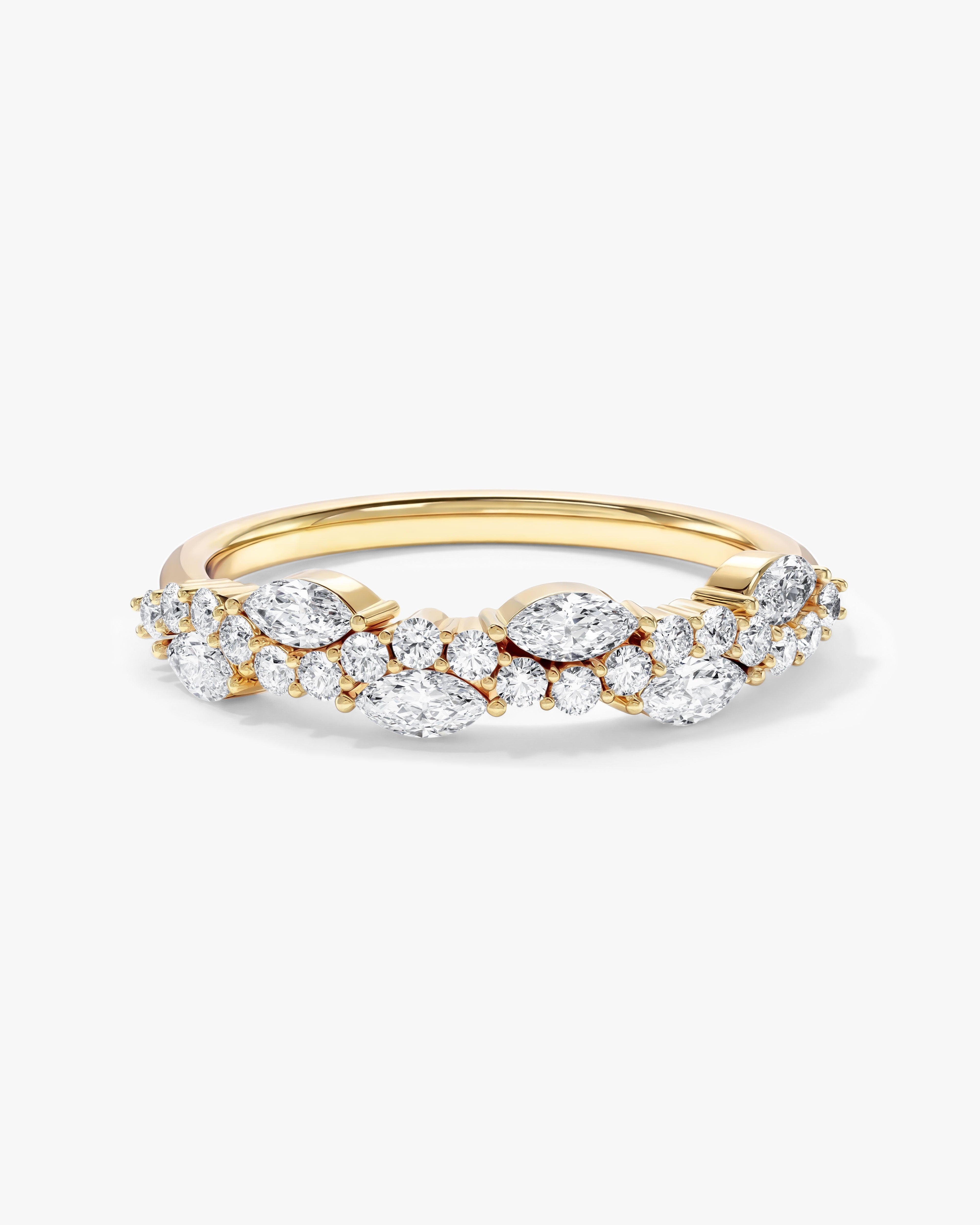 Ewigkeitsring im Ranken-Design (0,80 CT TW)