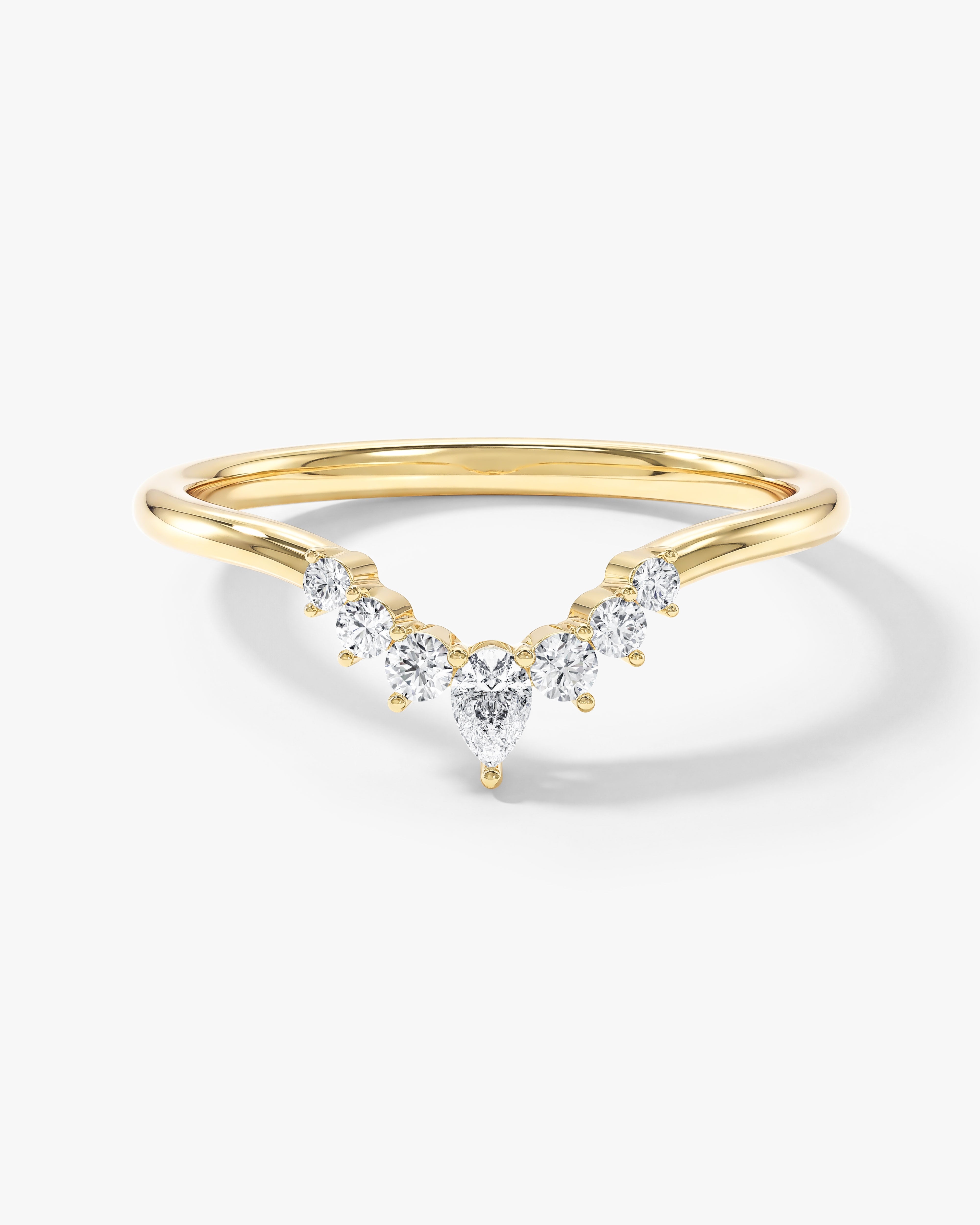 Nesting Ewigkeitsring im Kronen Design (0,20 CT TW)