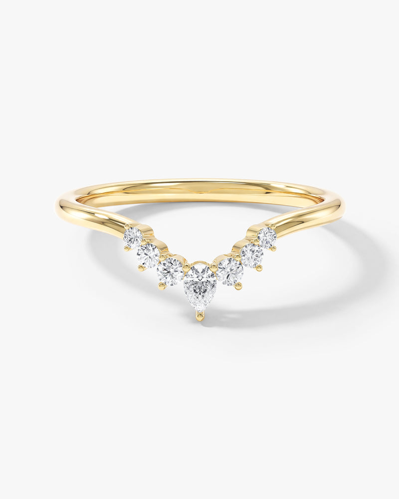 Nesting Ewigkeitsring im Kronen Design (0,20 CT TW)