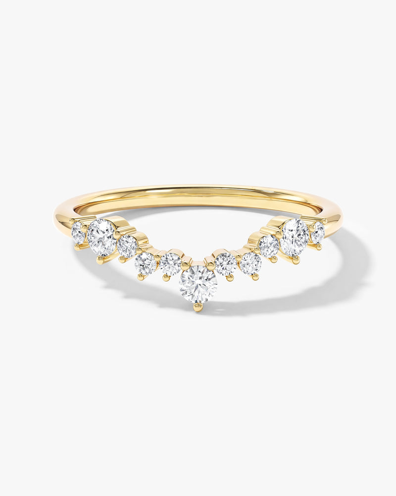 Chevron Ewigkeitsring im Nesting Desing (0,30 CT TW)