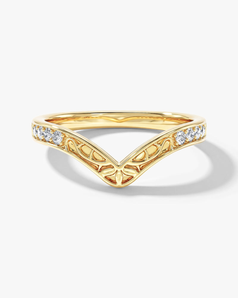 Filigraner Ewigkeitsring im Nesting Design (0,15 CT TW)