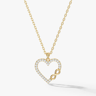 Infinity Heart Necklace