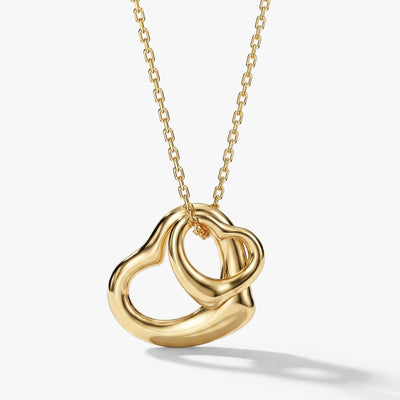 Double Heart Necklace