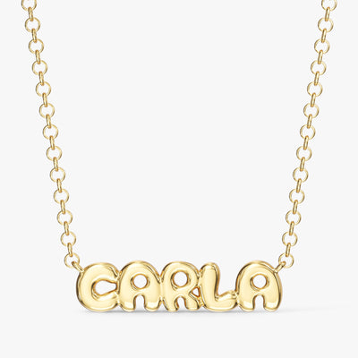 Bubble Name Necklace