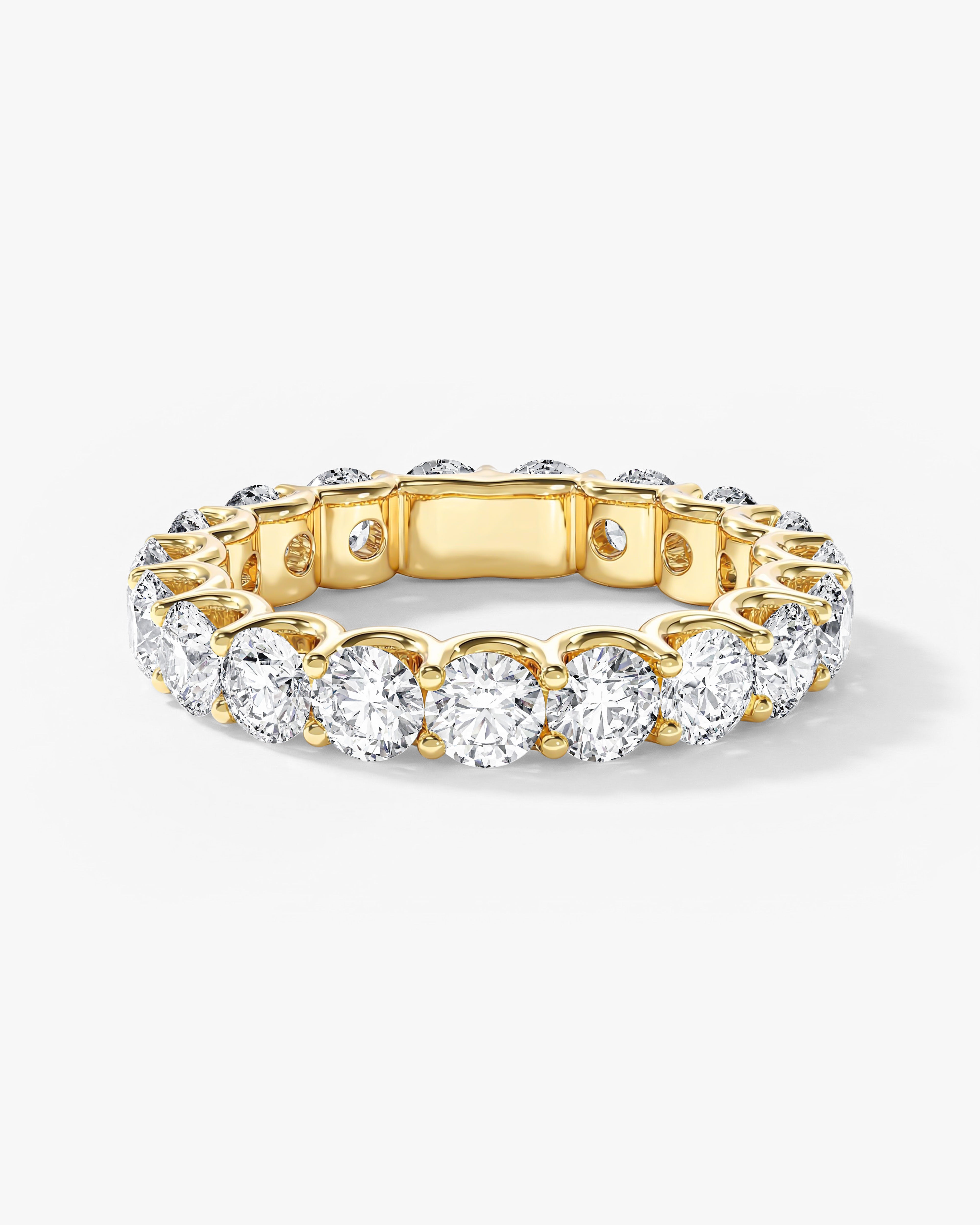 U-Krappenfassung Ewigkeit Ring (3,00 CT TW)