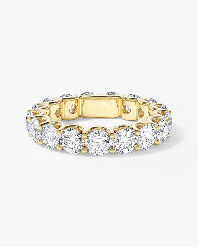 U-Krappenfassung Ewigkeit Ring (4,00 CT TW)