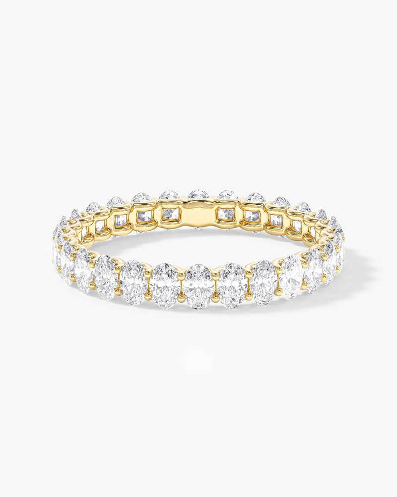 U-Krappenfassung Ovalschliff Ewigkeit Ring (1,50 CT CW)
