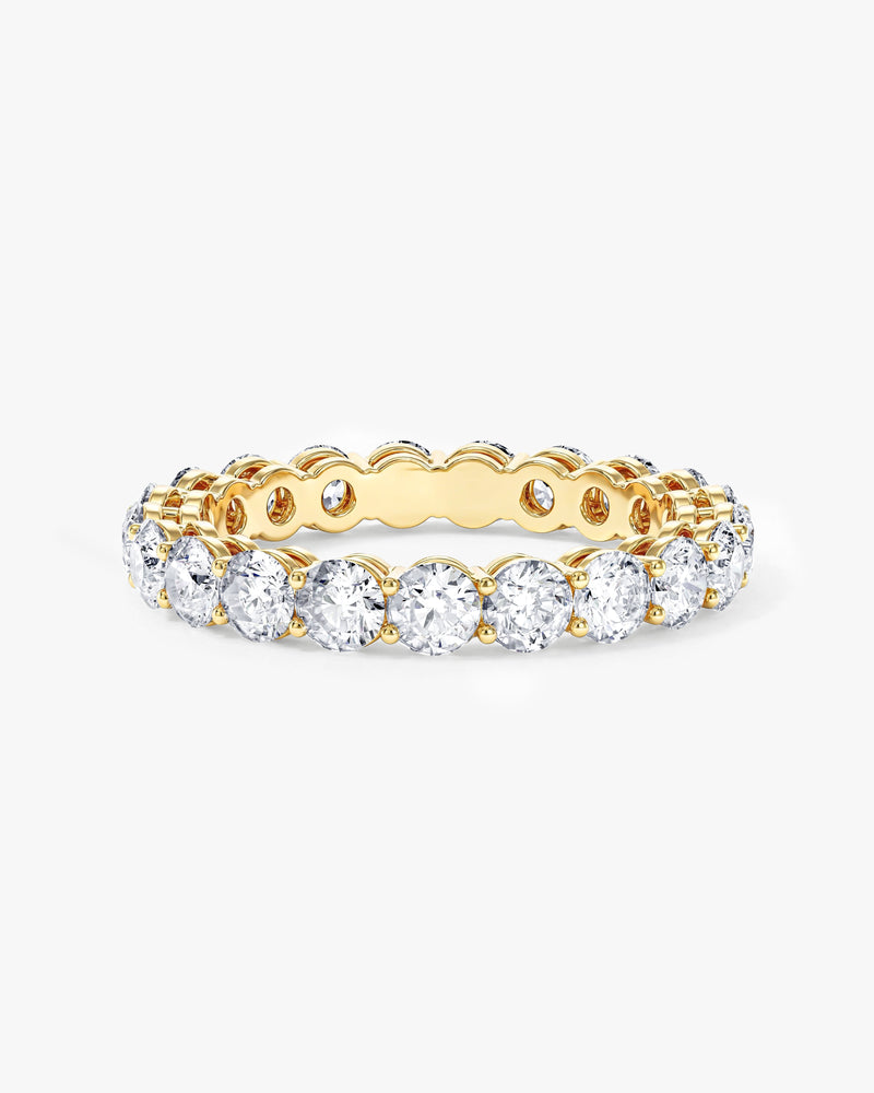 Ewigkeitsring mit geteilten Krappen (2,00 CT TW)