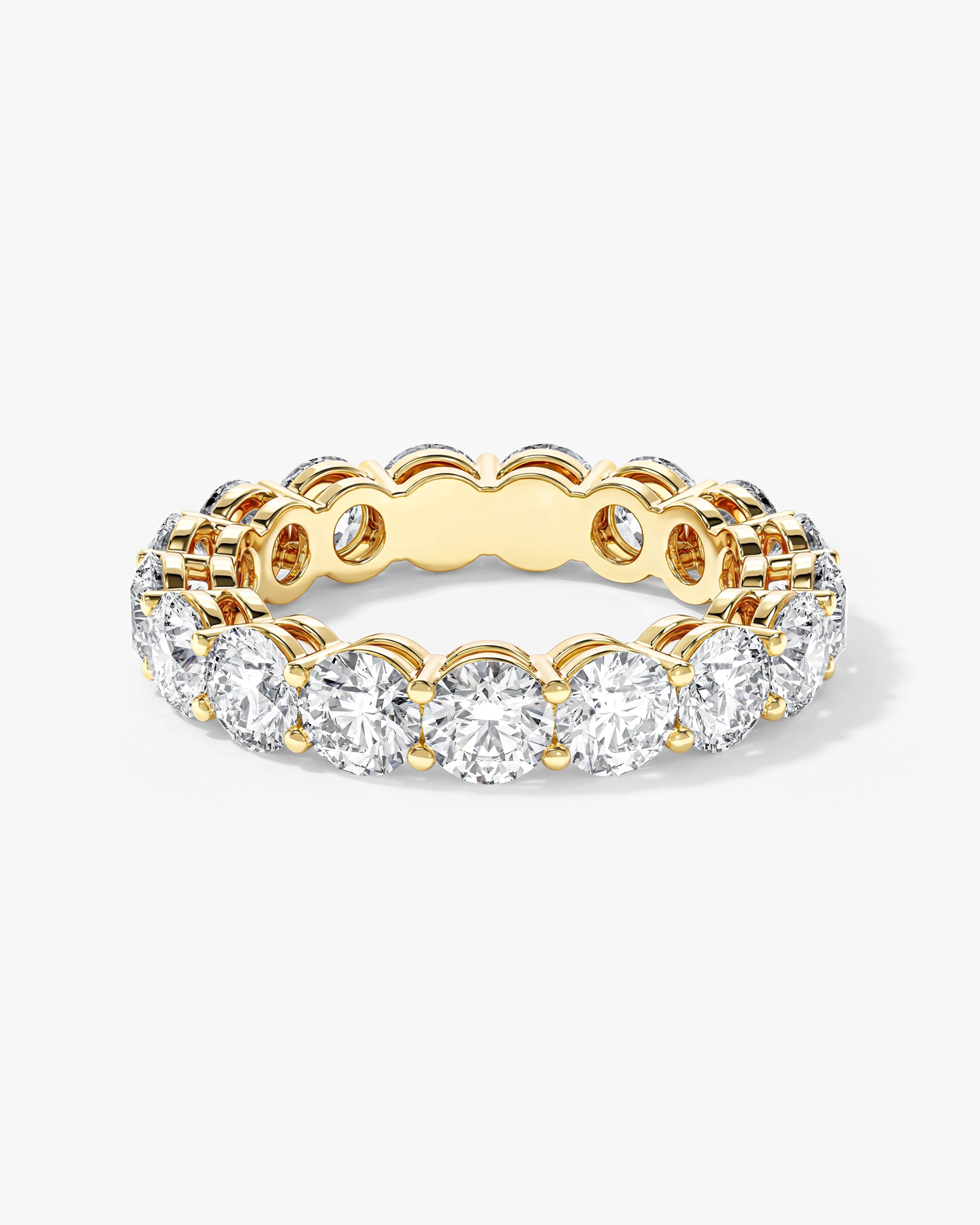Ewigkeitsring mit geteilten Krappen (4,00 CT TW)