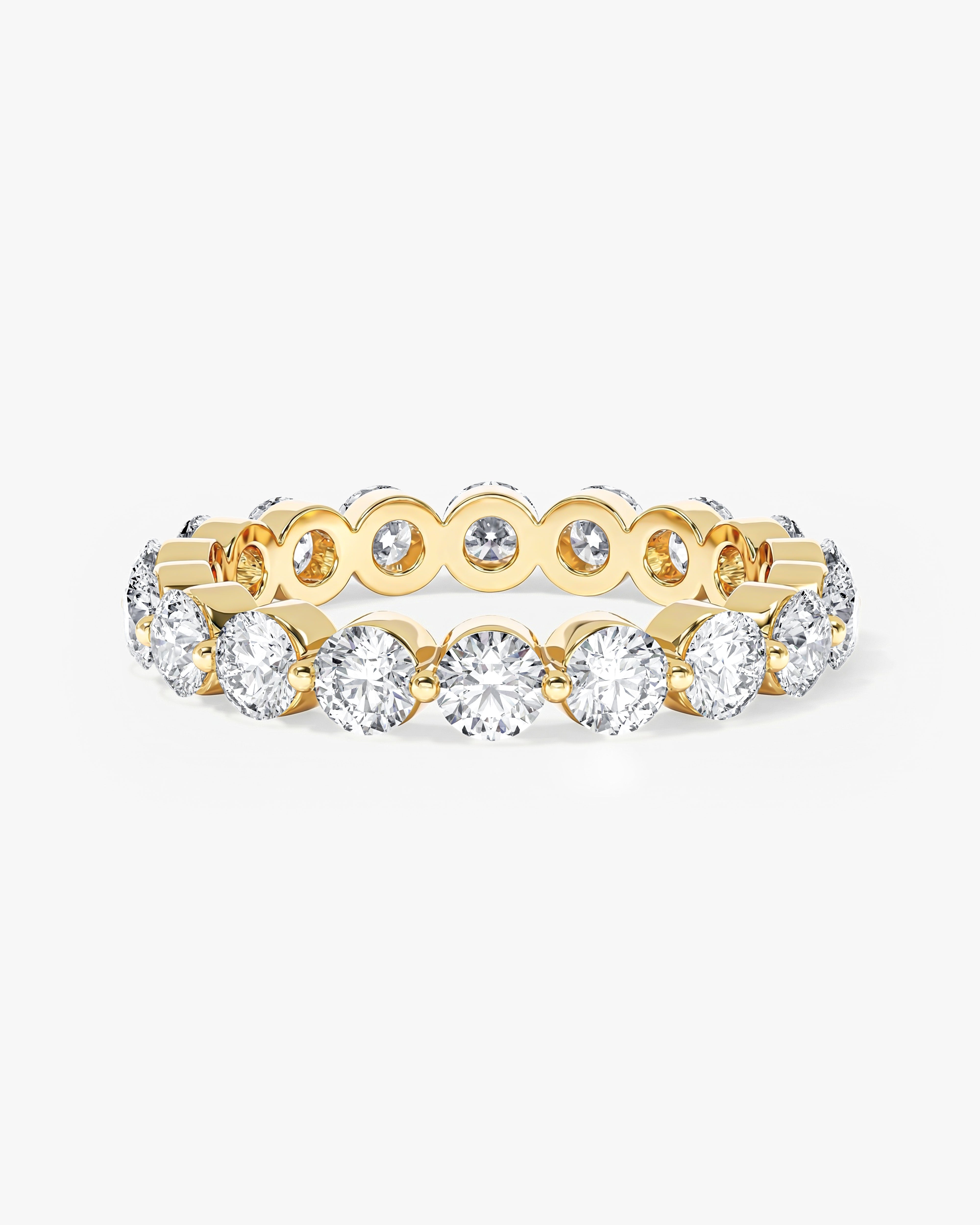 Ewigkeitsring mit Einzelkrappen-Fassung (2,00 CT TW)