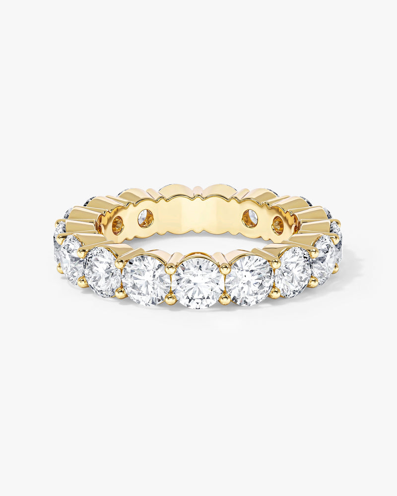 Fassettierter Ewigkeitsring (4,50 CT TW)