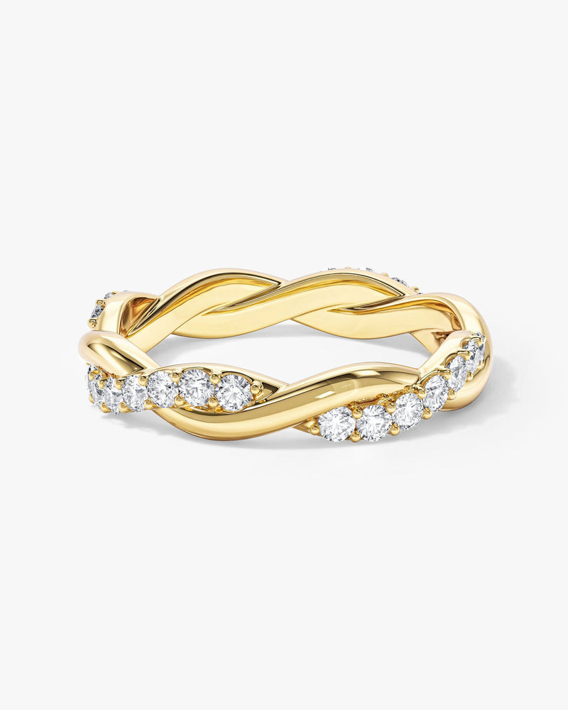 Ewigkeitsring im verschlungenen Reben-Design (0,60 CT TW)