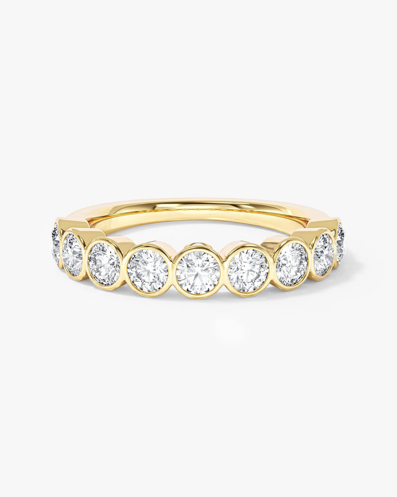 Ewigkeitsring mit Zargenfassung (1,00 CT TW, halb besetzt)