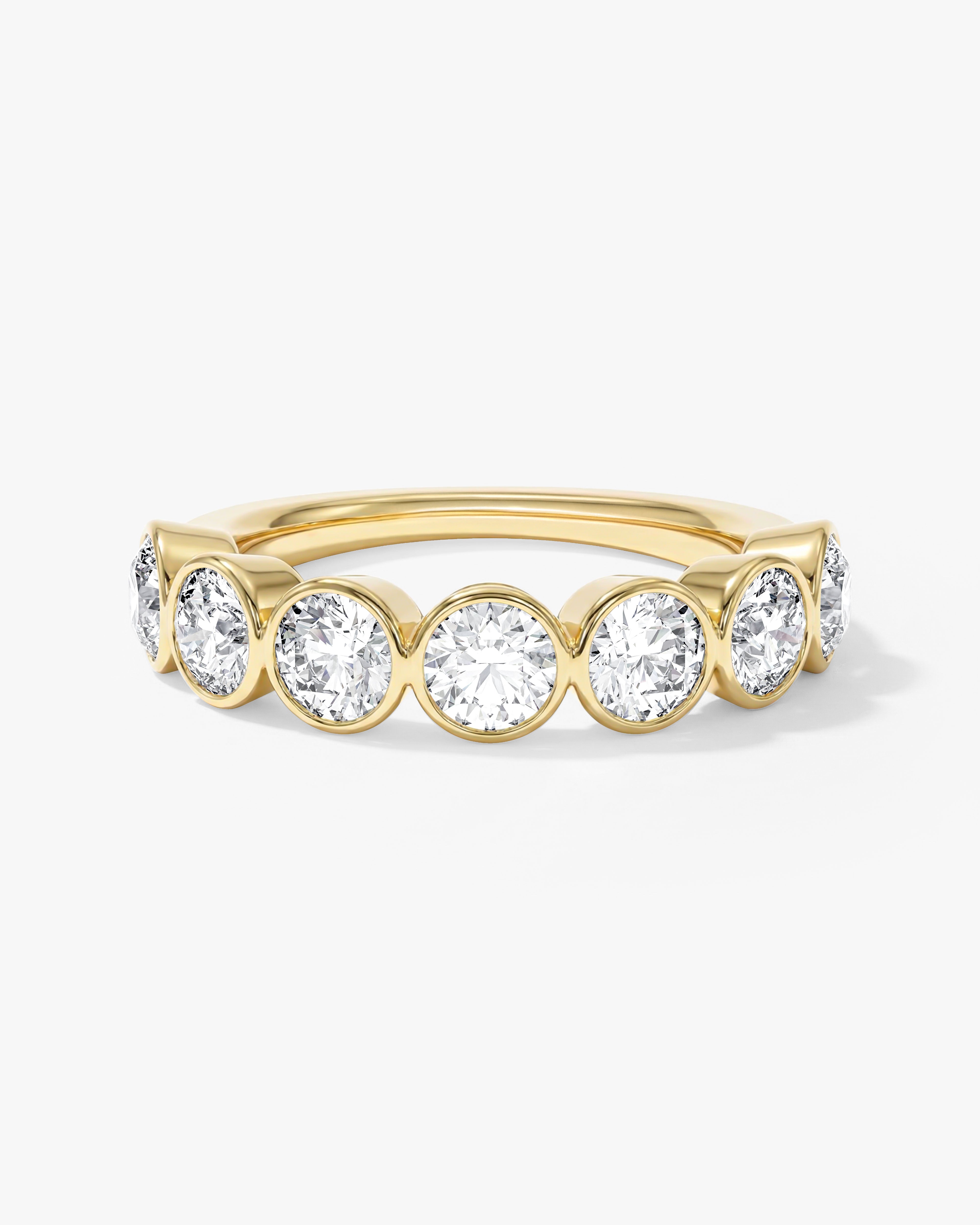 Ewigkeitsring mit Zargenfassung (1,75 CT TW, halb besetzt)