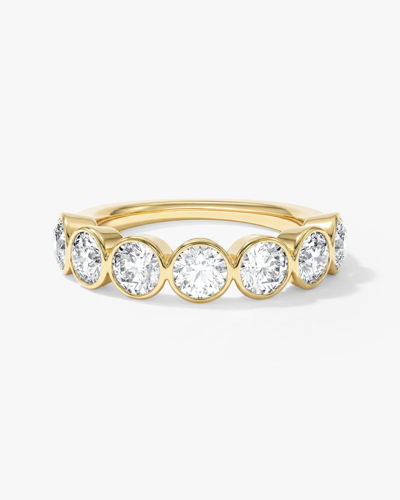 Ewigkeitsring mit Zargenfassung (1,75 CT TW, halb besetzt)
