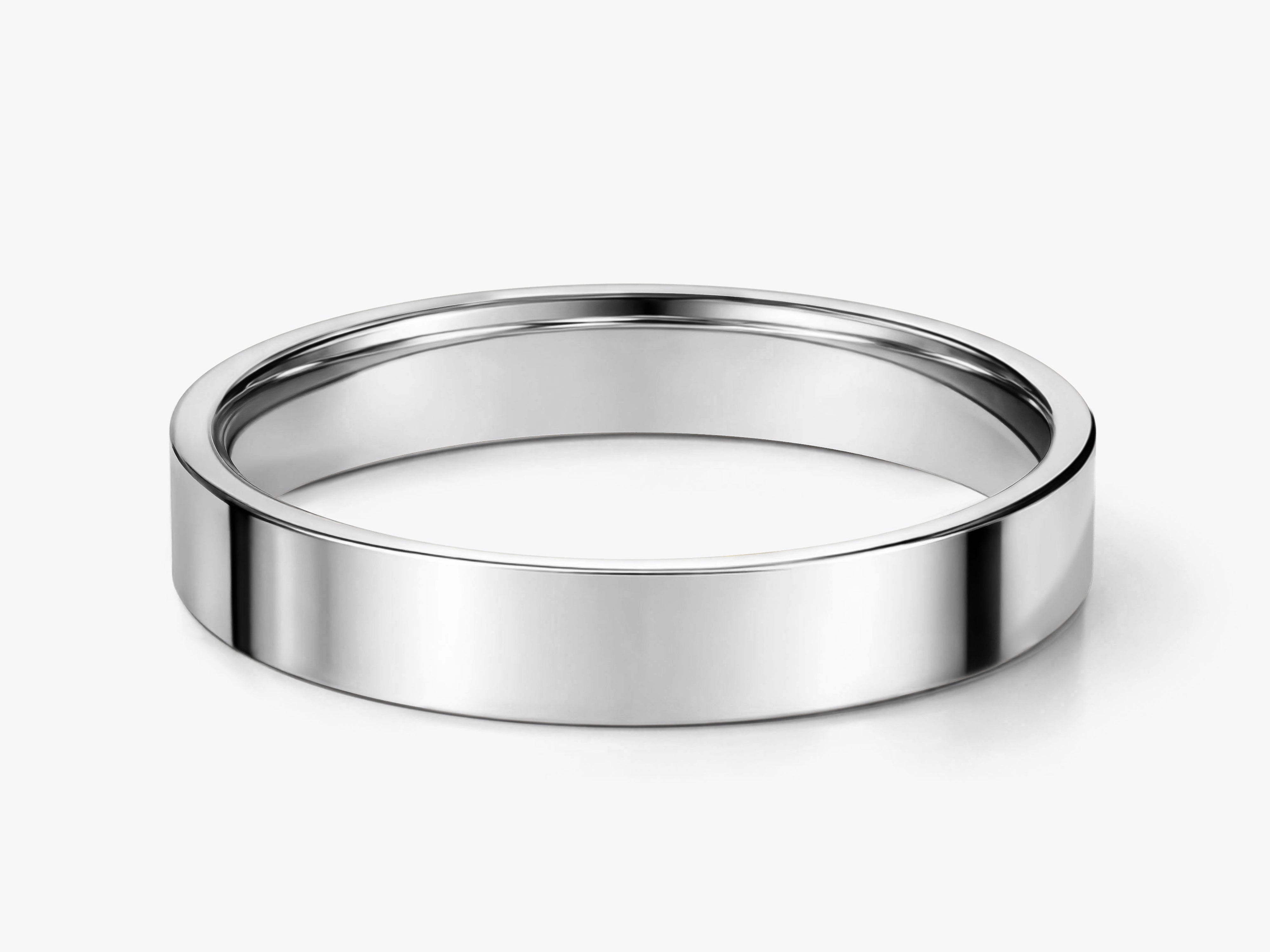3mm Klassischer Flacher Ehering