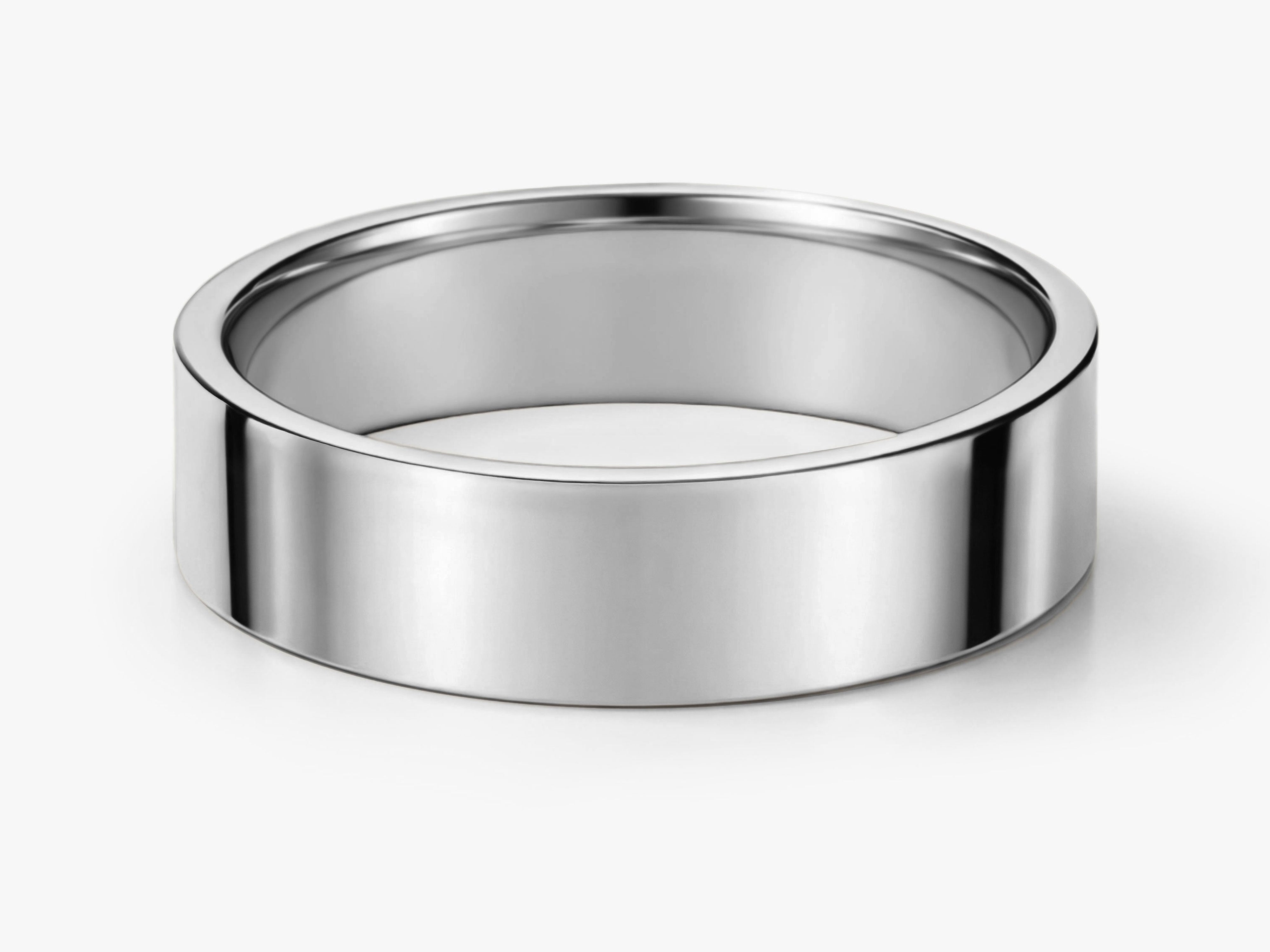 5mm Klassischer Flacher Ehering