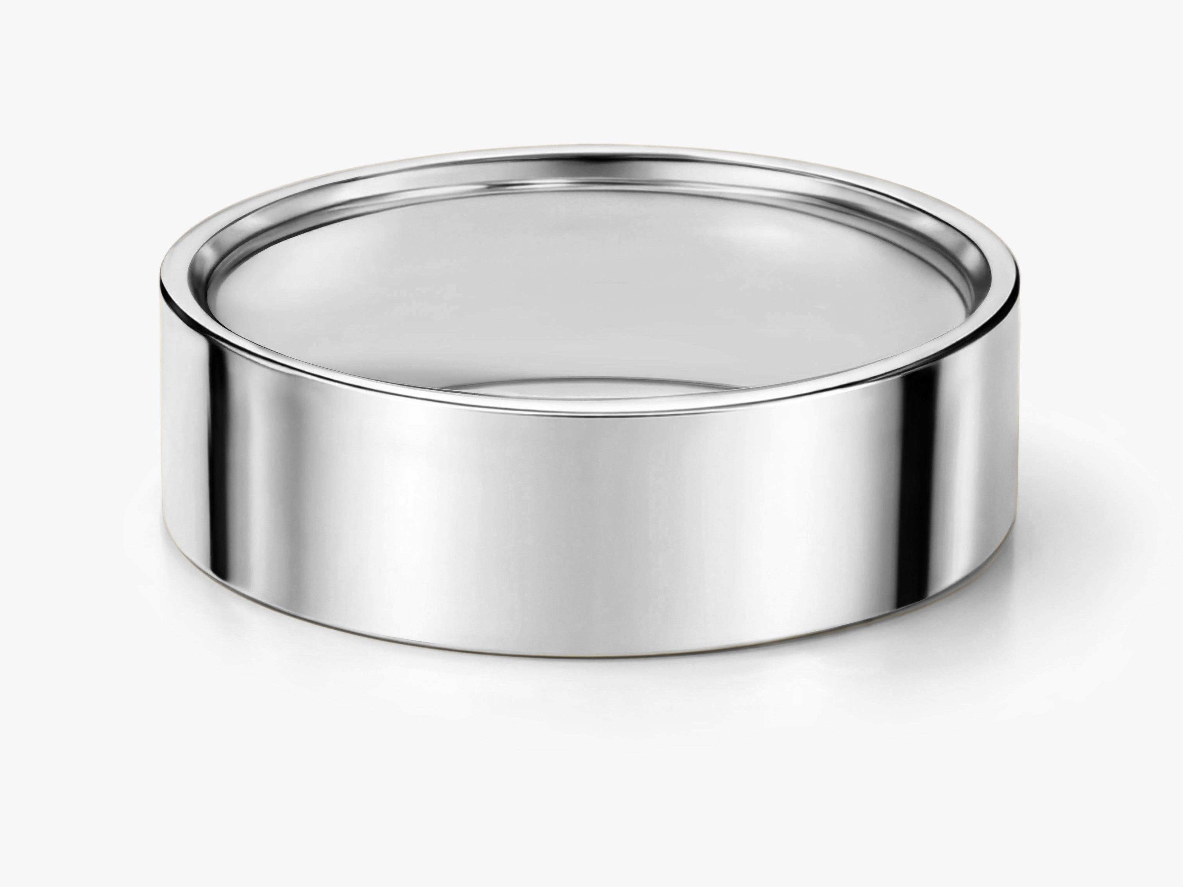 6mm Klassischer Flacher Ehering
