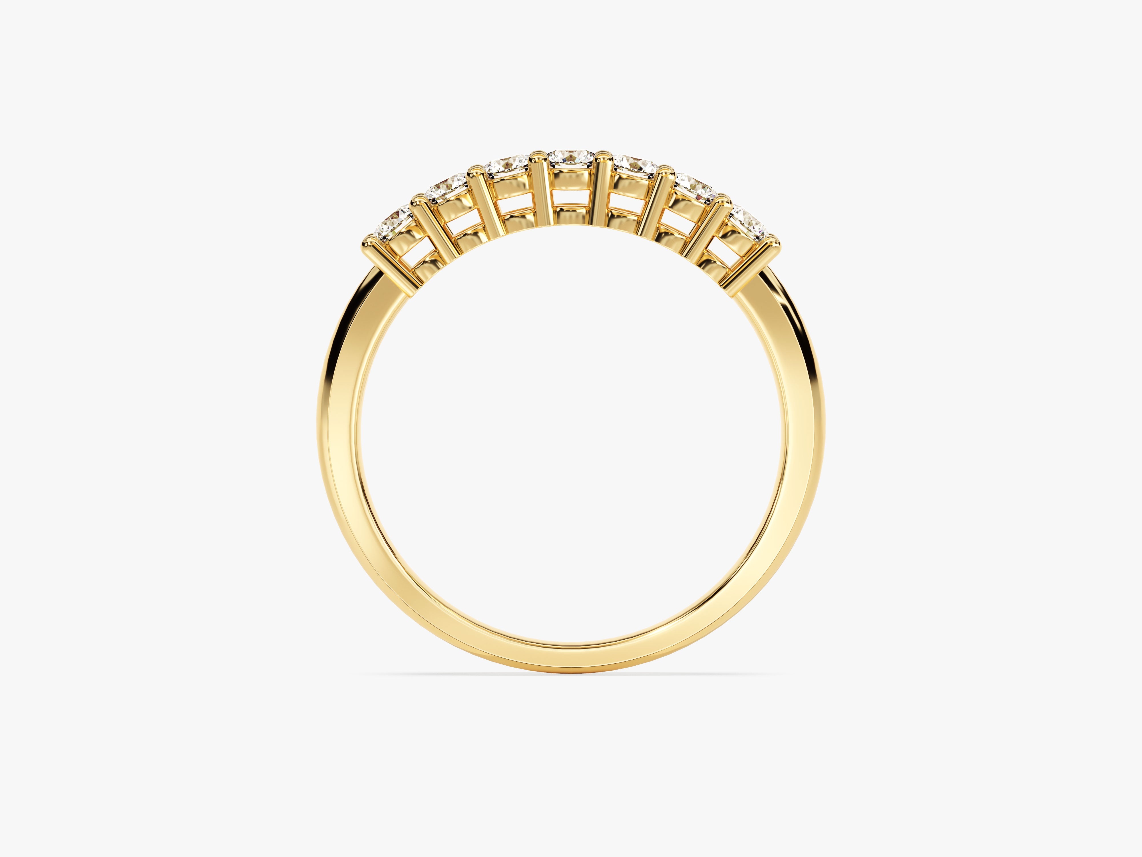 Klassischer Sieben-Stein Diamant-Jubiläumsring (0,35 CT TW)