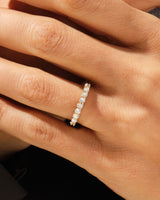 Trellis Neun-Stein Jubiläumsring (0,45 CT TW)