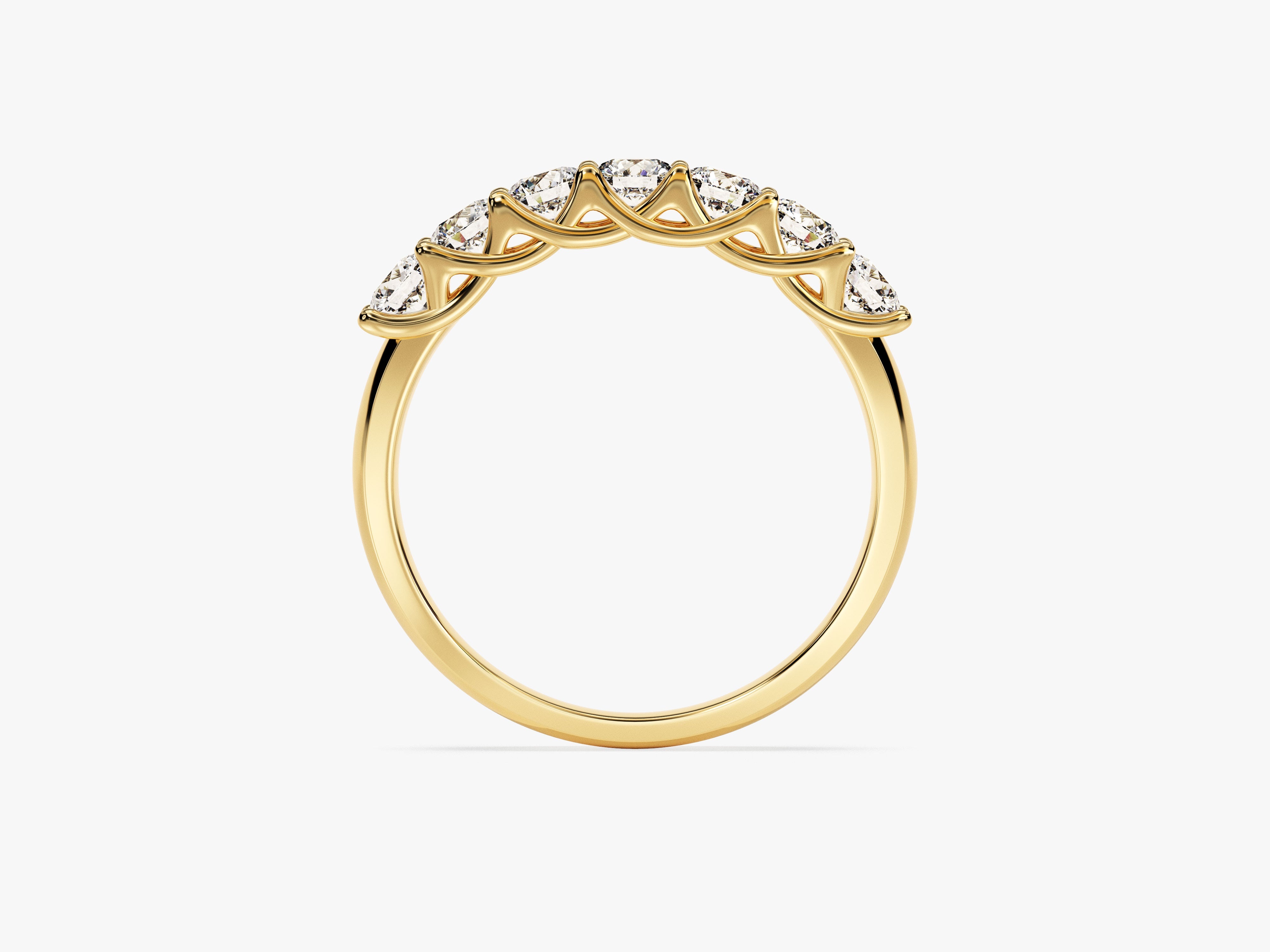 Trellis Sieben-Stein Diamant-Jubiläumsring (0,70 CT TW)