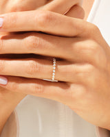 Elf-Stein-Jubiläumsring (0,33 CT TW)