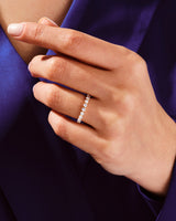 Elf-Stein-Jubiläumsring (0,33 CT TW)