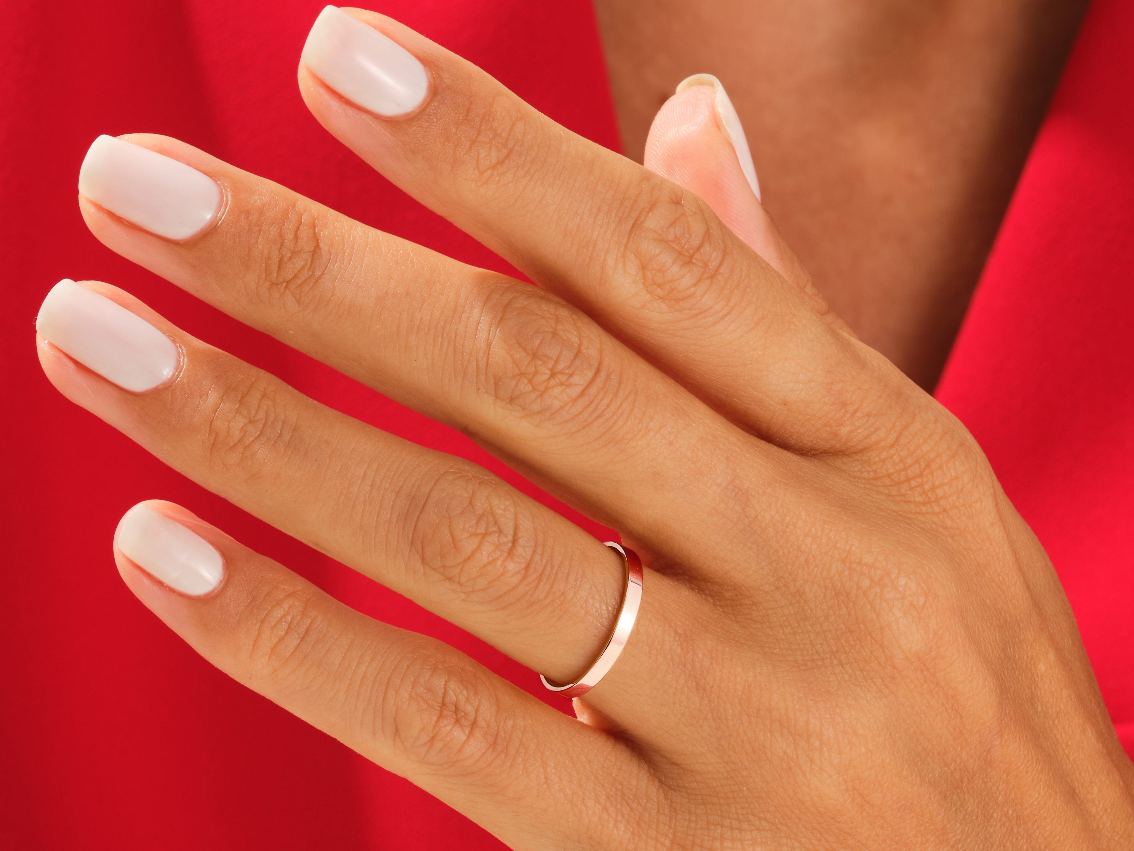 2mm Klassischer Flacher Ehering