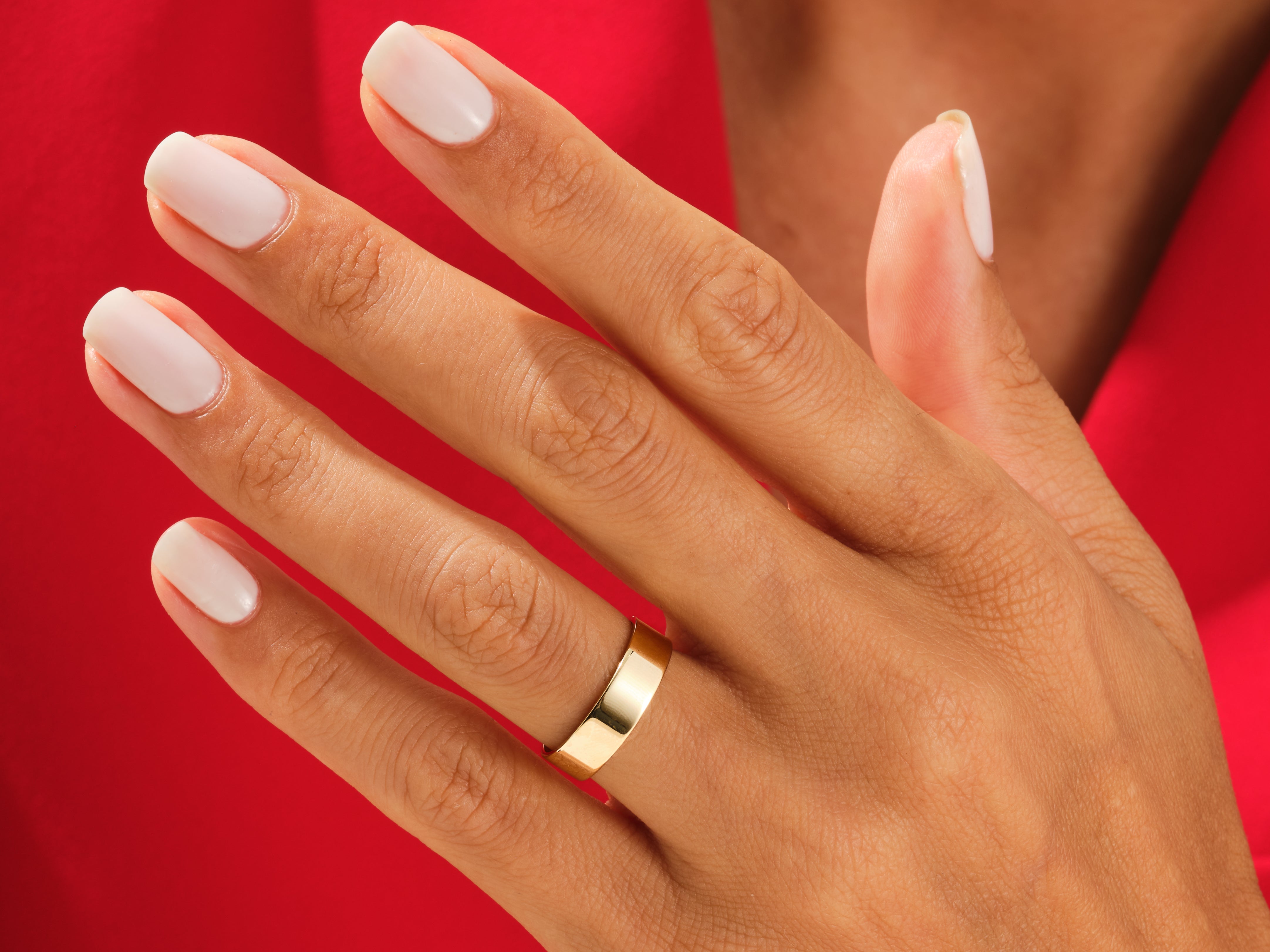 5mm Klassischer Flacher Ehering