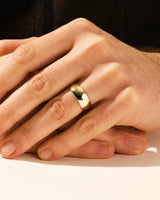 8mm Herren-Gold-Ehering - Klassisch, gewölbt und polierter