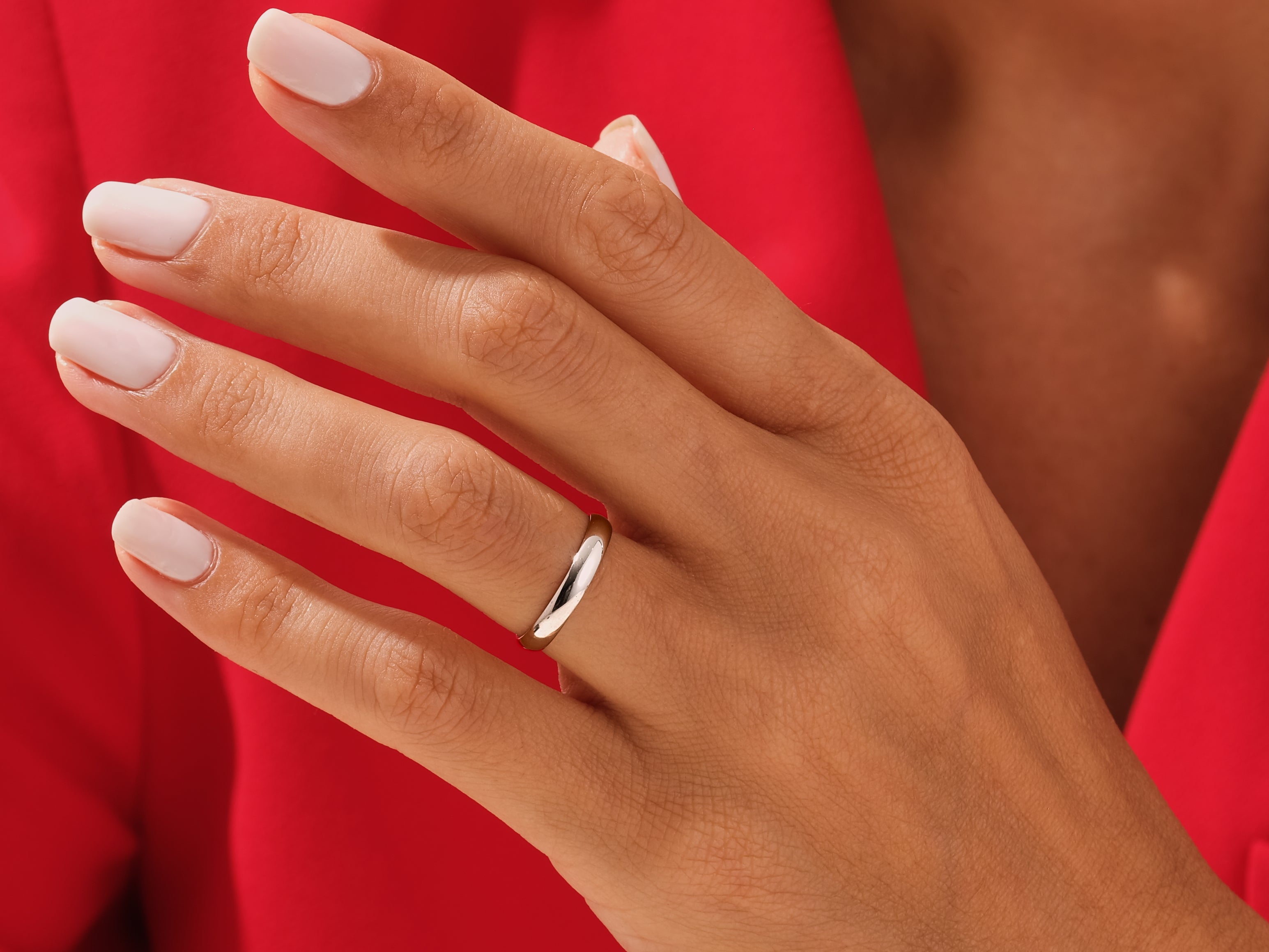 3 mm Klassischer Gewölbter Ehering