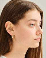 Bold Croissant Hoops