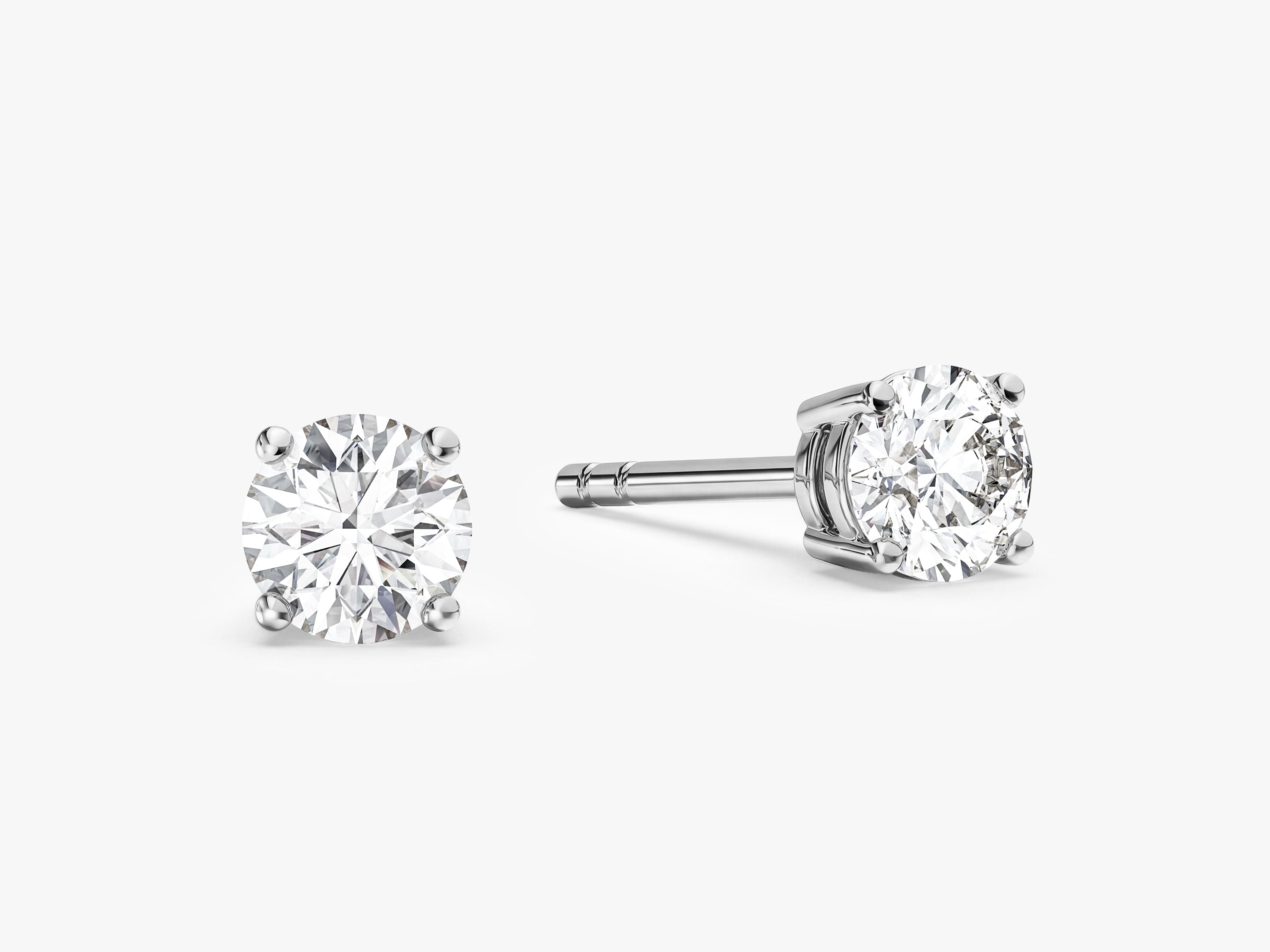 Runde Ohrstecker (0,50 ct tw)