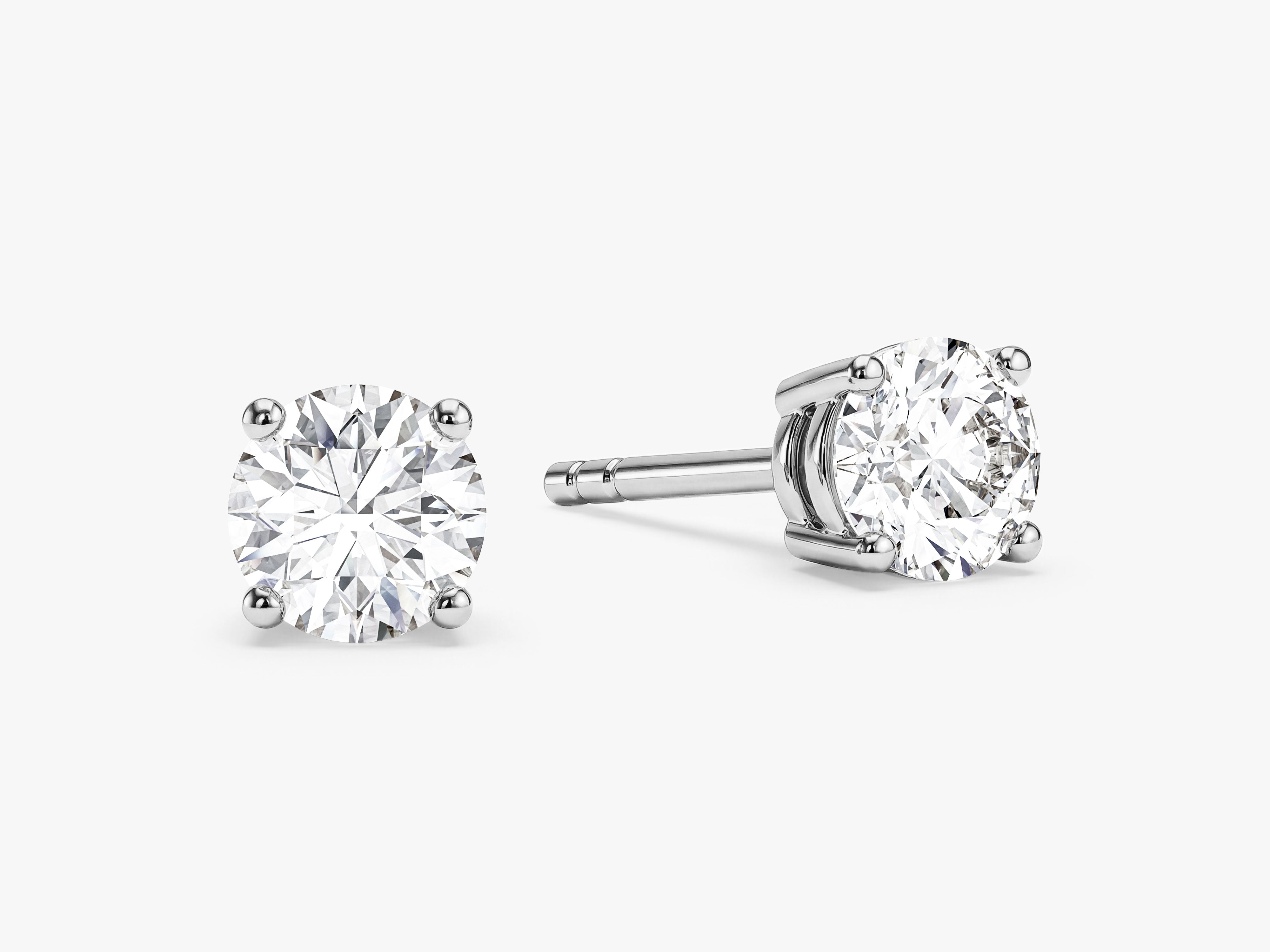 Runde Ohrstecker (0,75 ct tw)