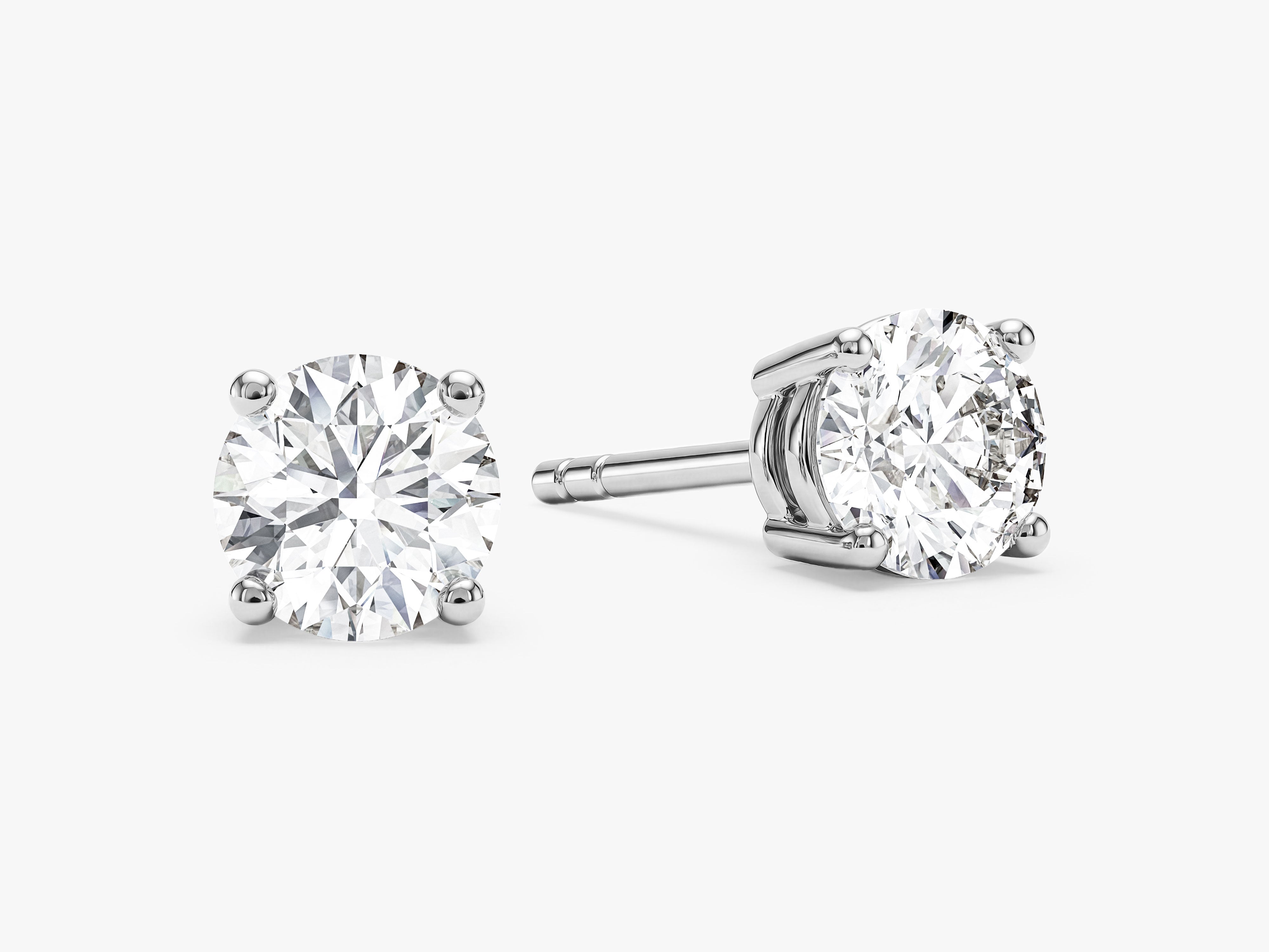 Runde Ohrstecker (1,00 ct tw)