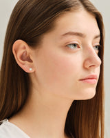 Runde Halo Ohrstecker (0,66 ct tw)