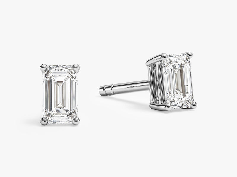 Ohrstecker im Emerald-Schliff (1,00 ct tw)