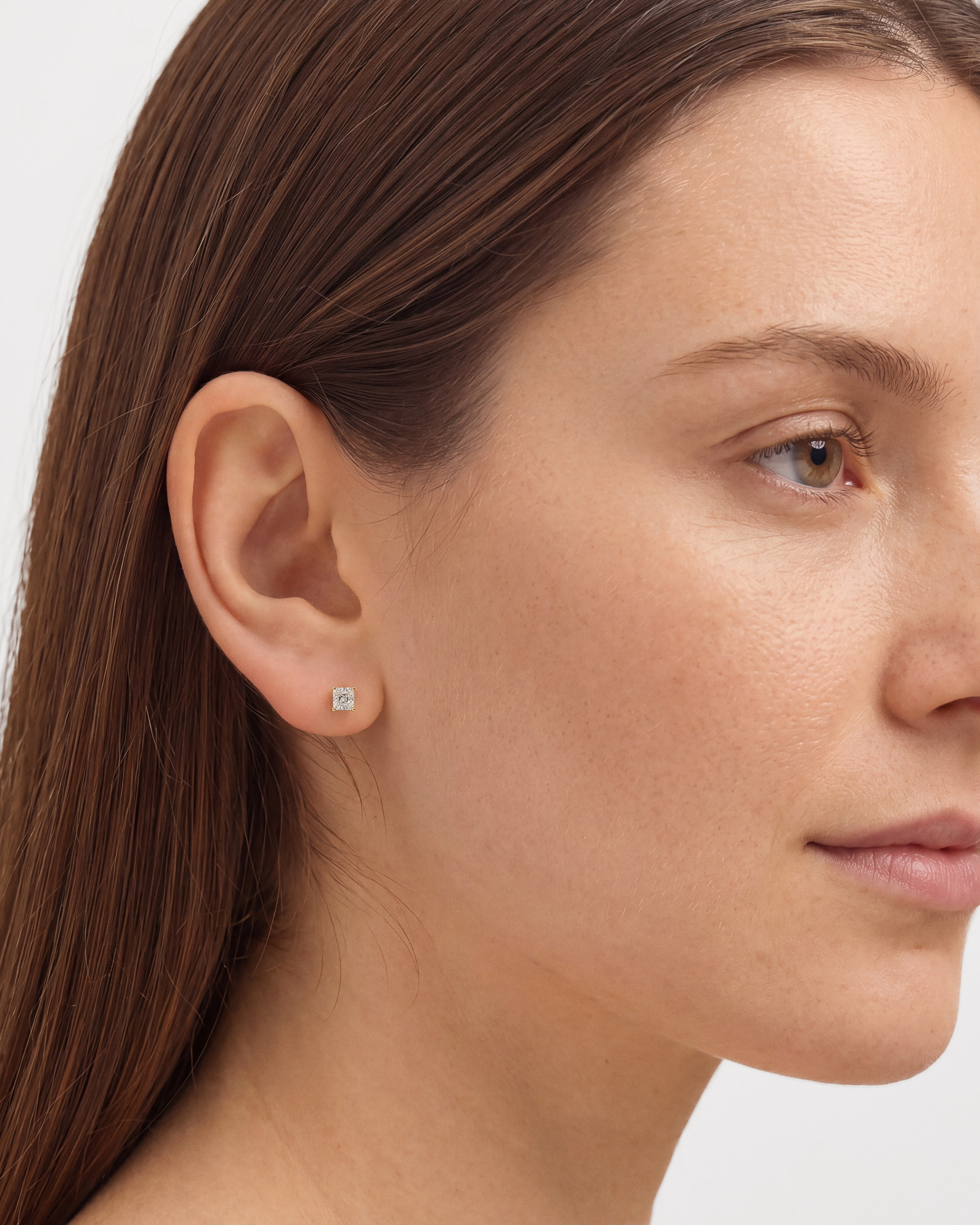 Ohrstecker im Princess Schliff (0.50 ct tw)