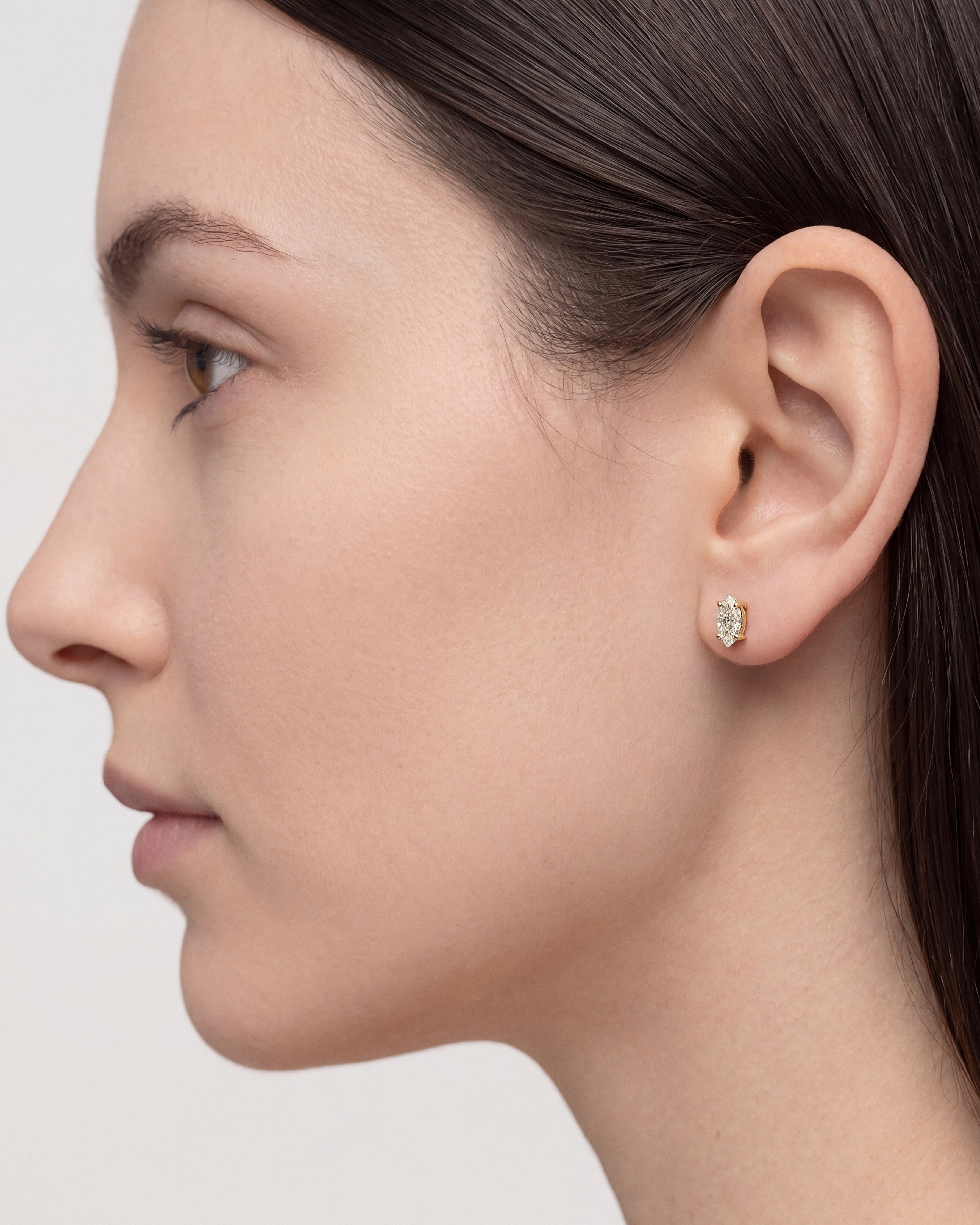 Ohrstecker mit Marquiseschliff (1,00 ct tw)