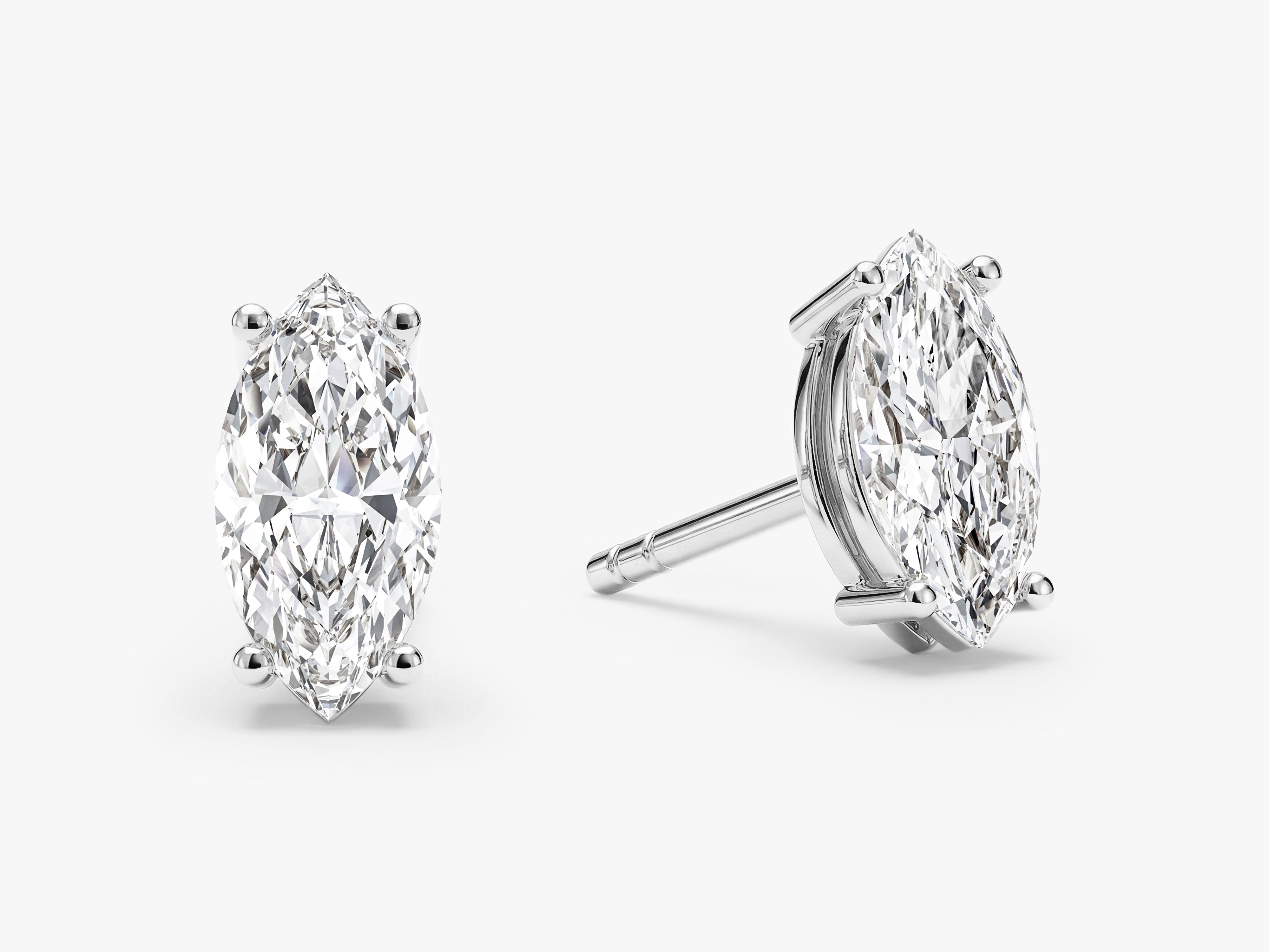 Ohrstecker mit Marquiseschliff (1,00 ct tw)