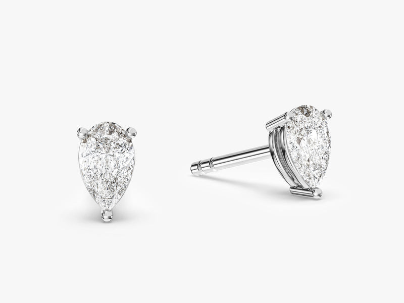 Ohrstecker mit Birnenschliff (0,50 ct tw)
