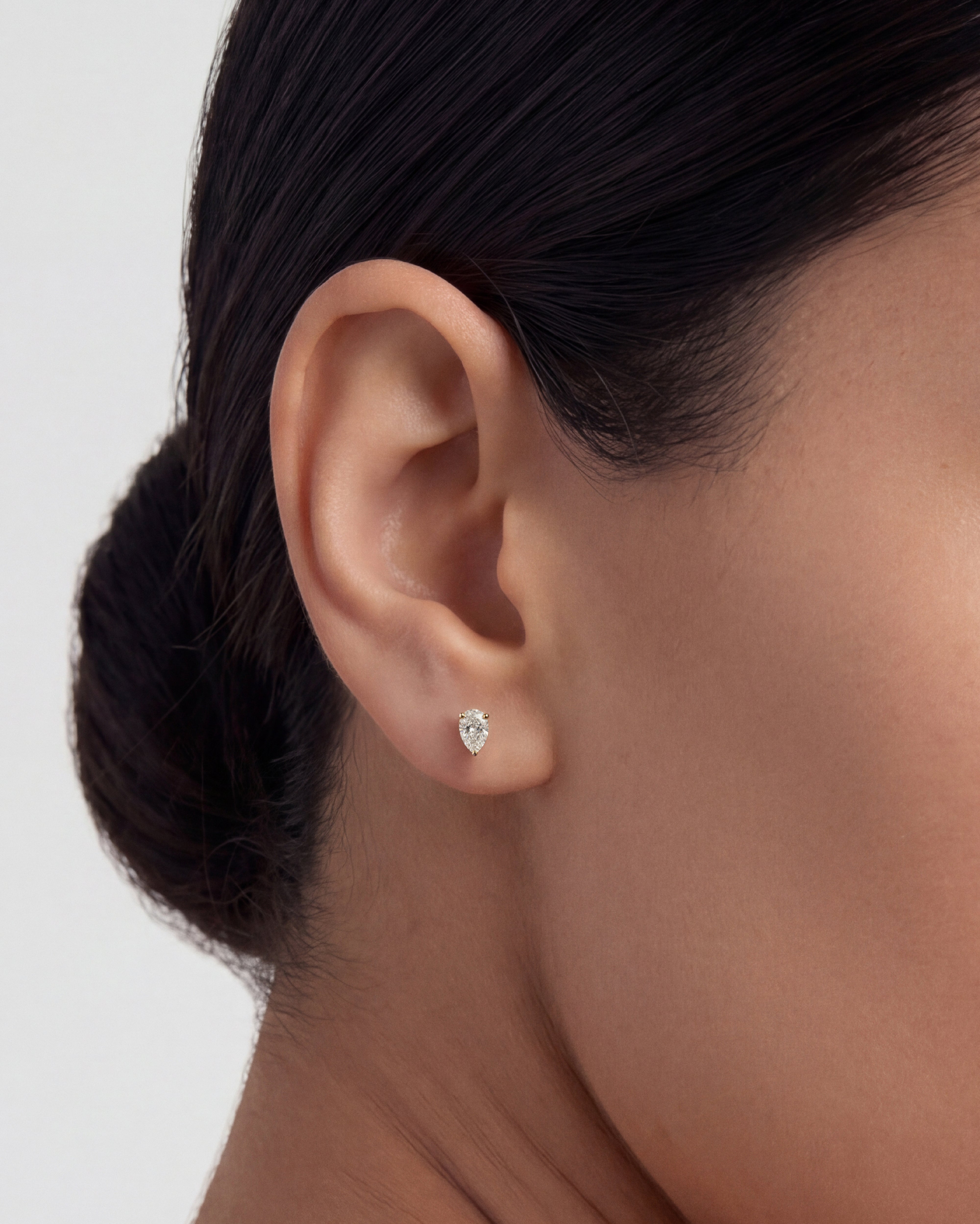 Pear Cut Stud Earrings (0.50 ct tw)