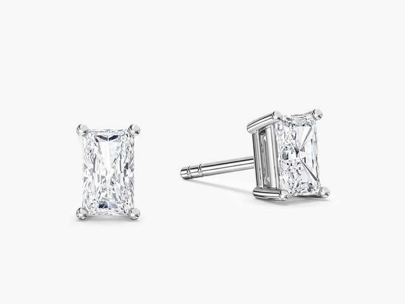 Radiant-Schliff Ohrstecker (0,50 ct tw)